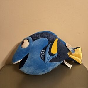Build-A-Bear Blue and Yellow Fish Plush